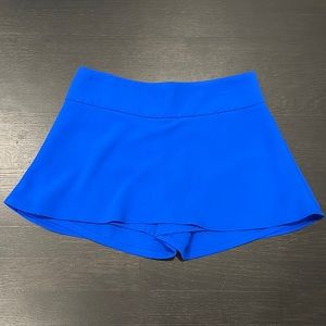 Express blue skort